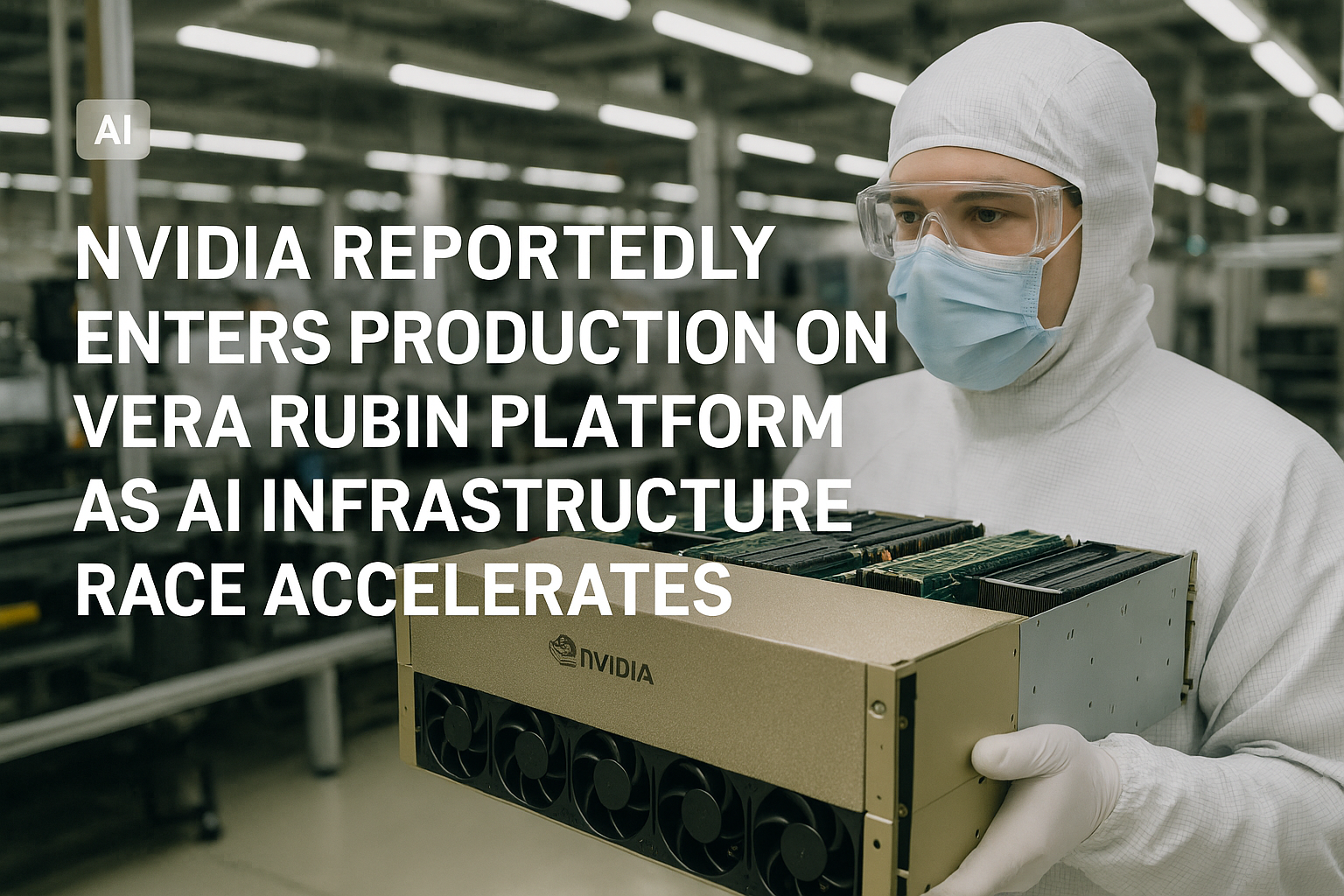 Nvidia Reportedly Enters Production on Vera Rubin Platform as AI Infrastructure Race Accelerates